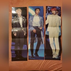 Bts Love Yourself Folded Poster Jin, Rm And Jungkook